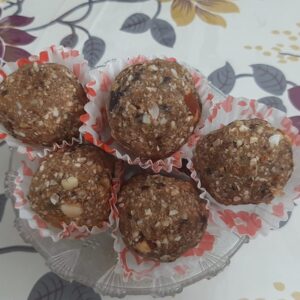 Ragi Dryfruit Laddu in Date & Jaggery